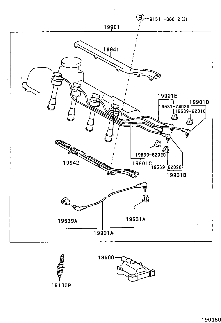  CELICA |  IGNITION COIL SPARK PLUG