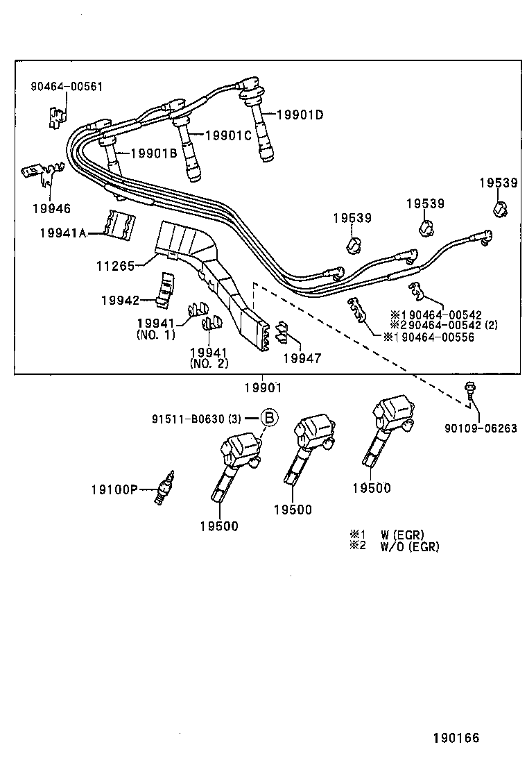  CAMRY |  IGNITION COIL SPARK PLUG