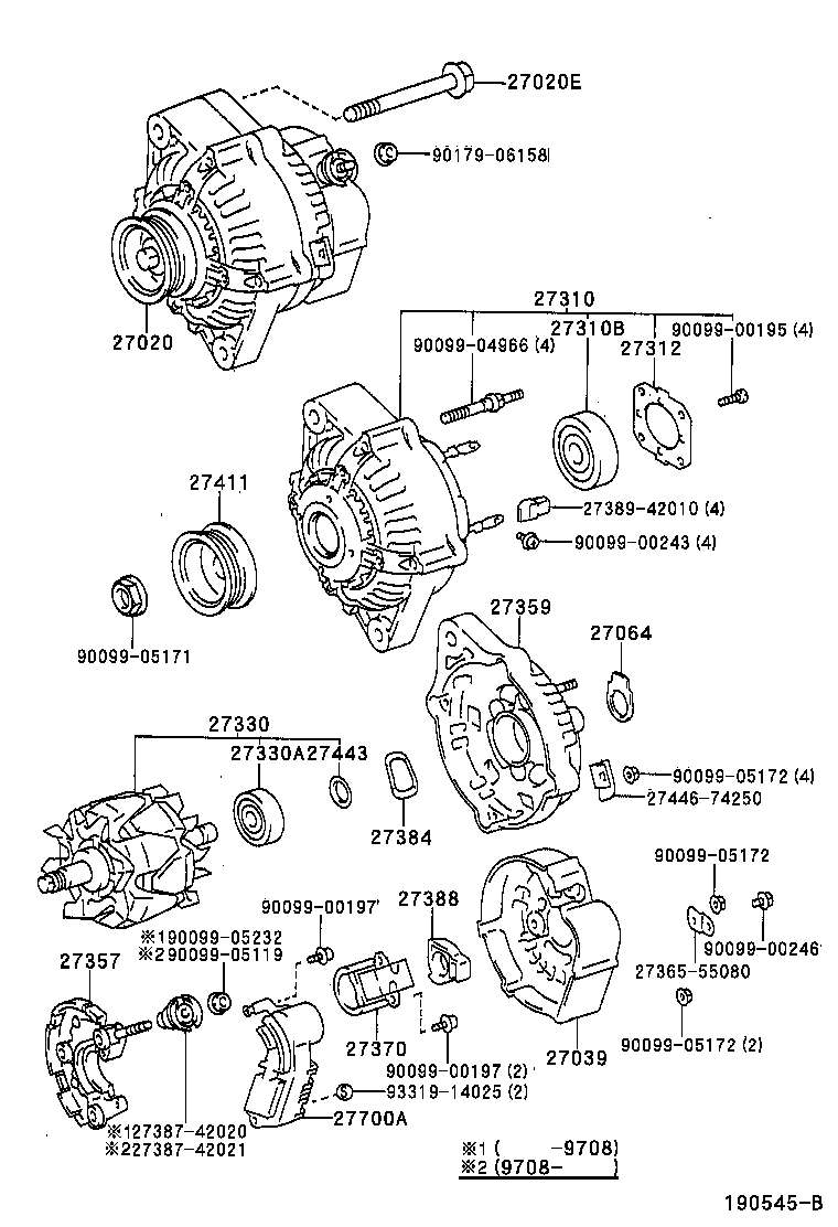  RAV4 |  ALTERNATOR