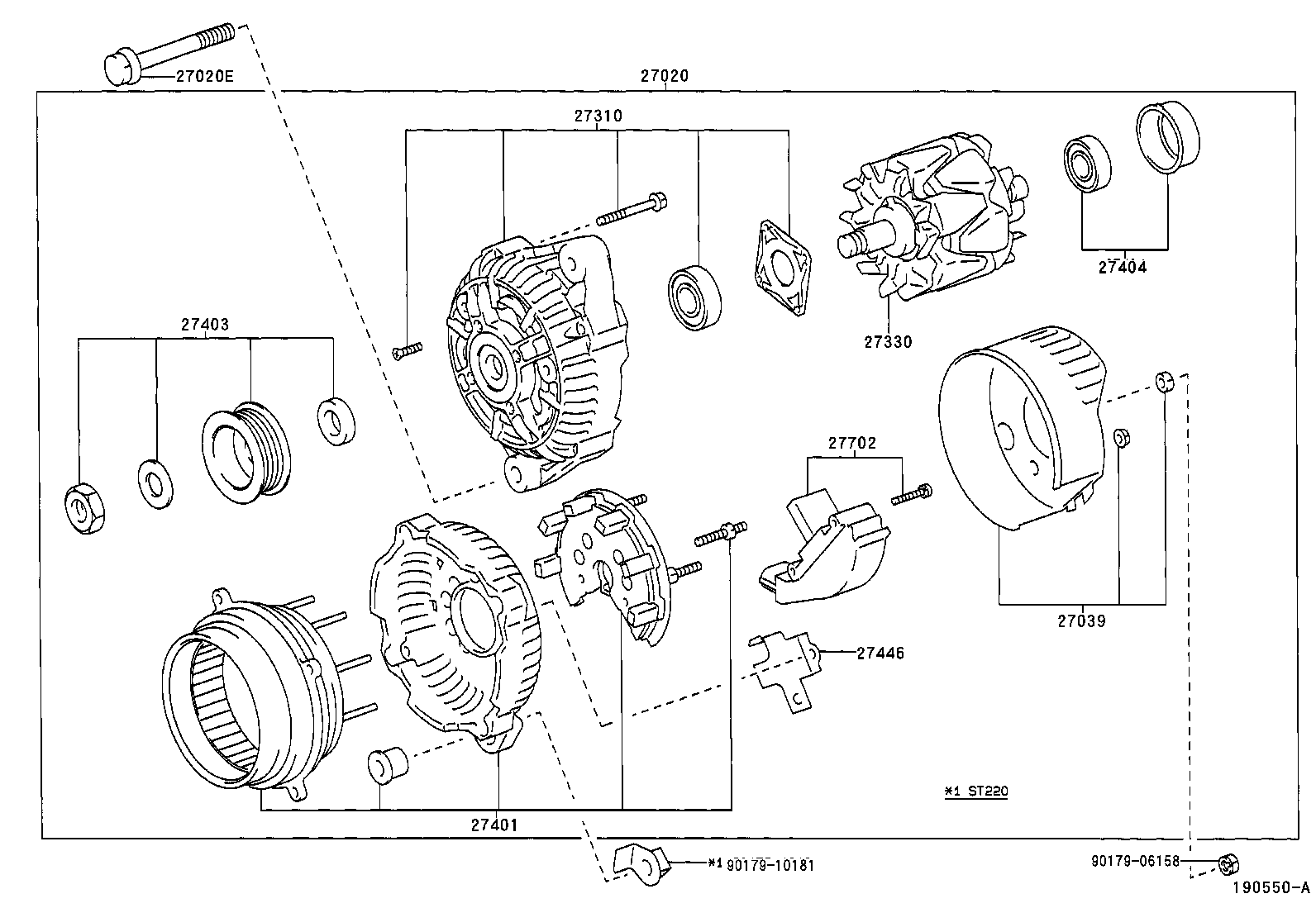  AVENSIS |  ALTERNATOR