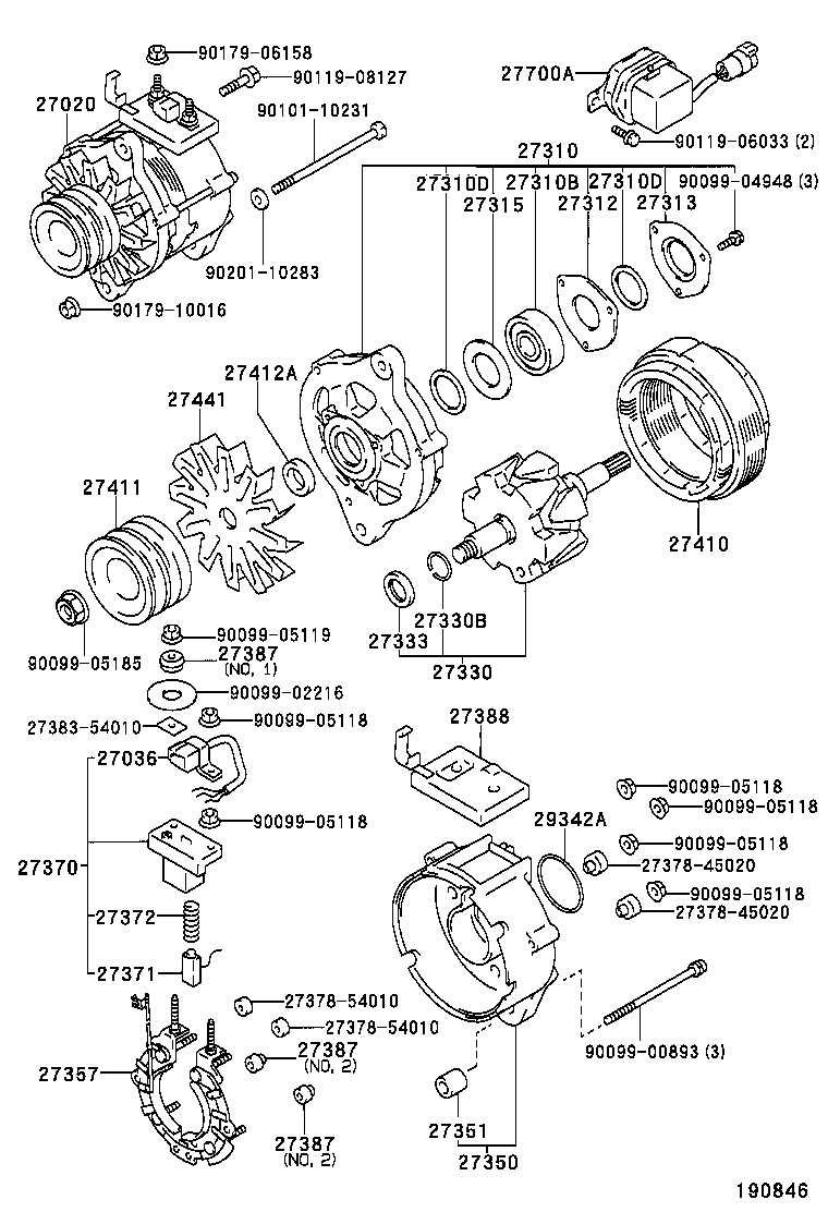  HILUX JPP |  ALTERNATOR