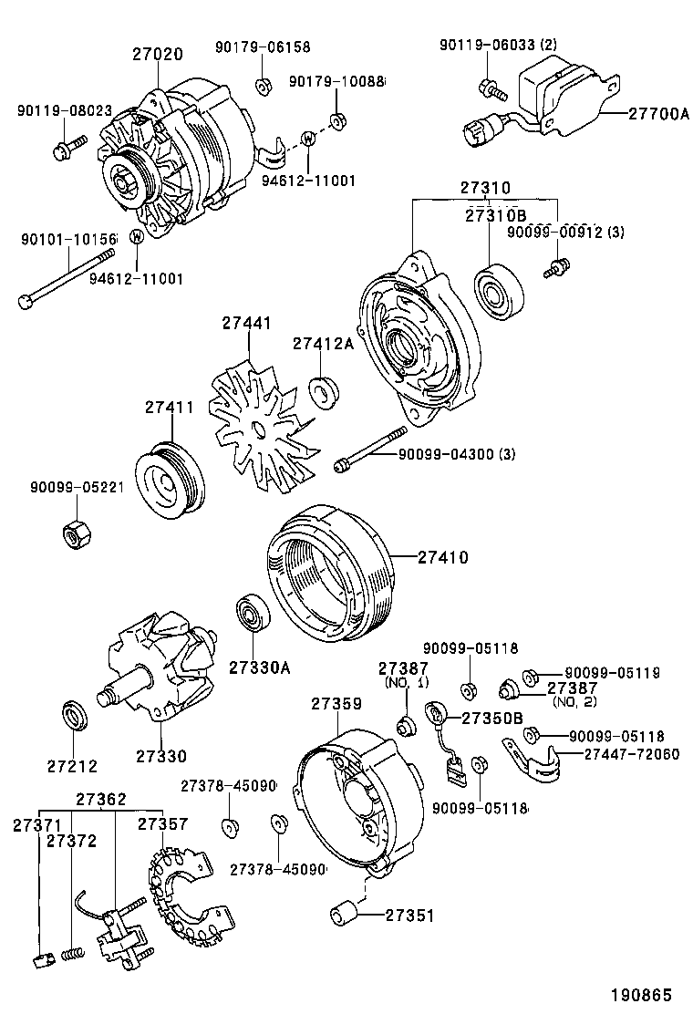  HILUX JPP |  ALTERNATOR