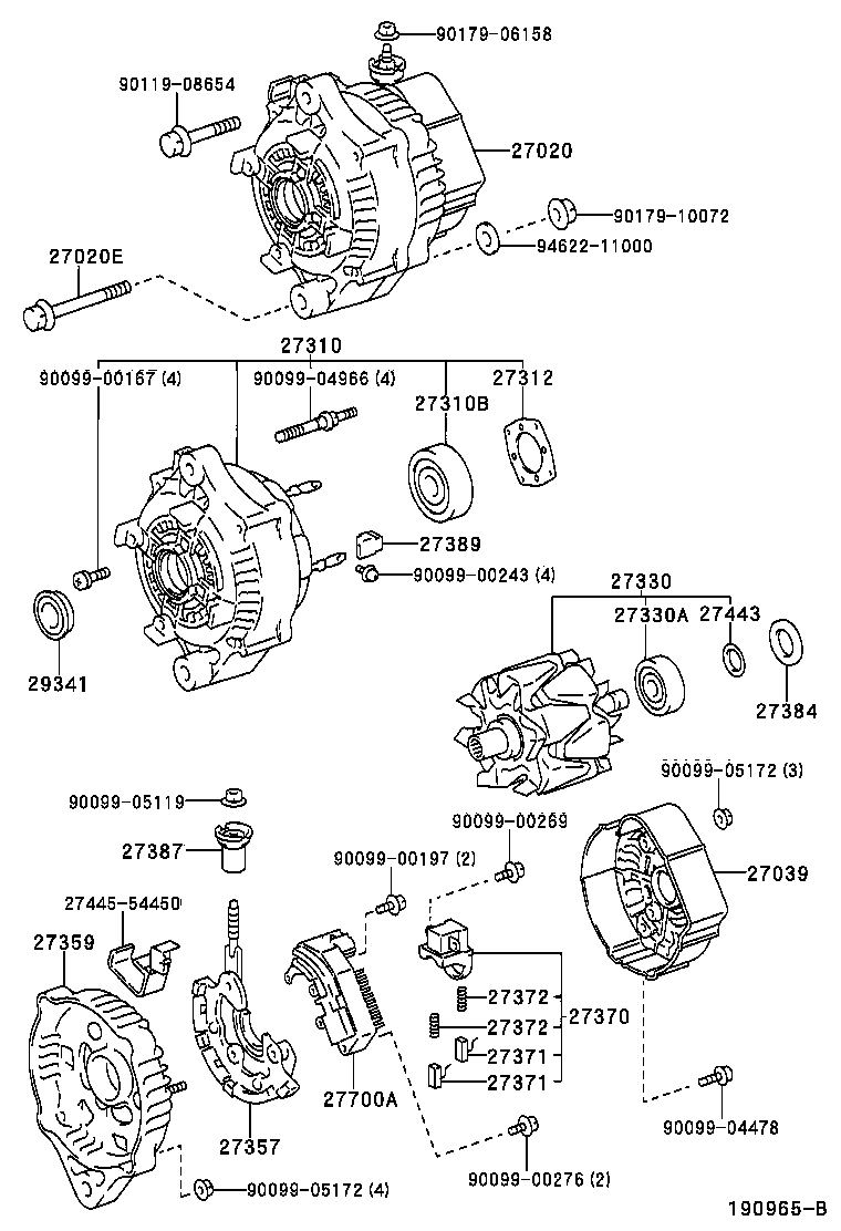  DYNA 150 |  ALTERNATOR