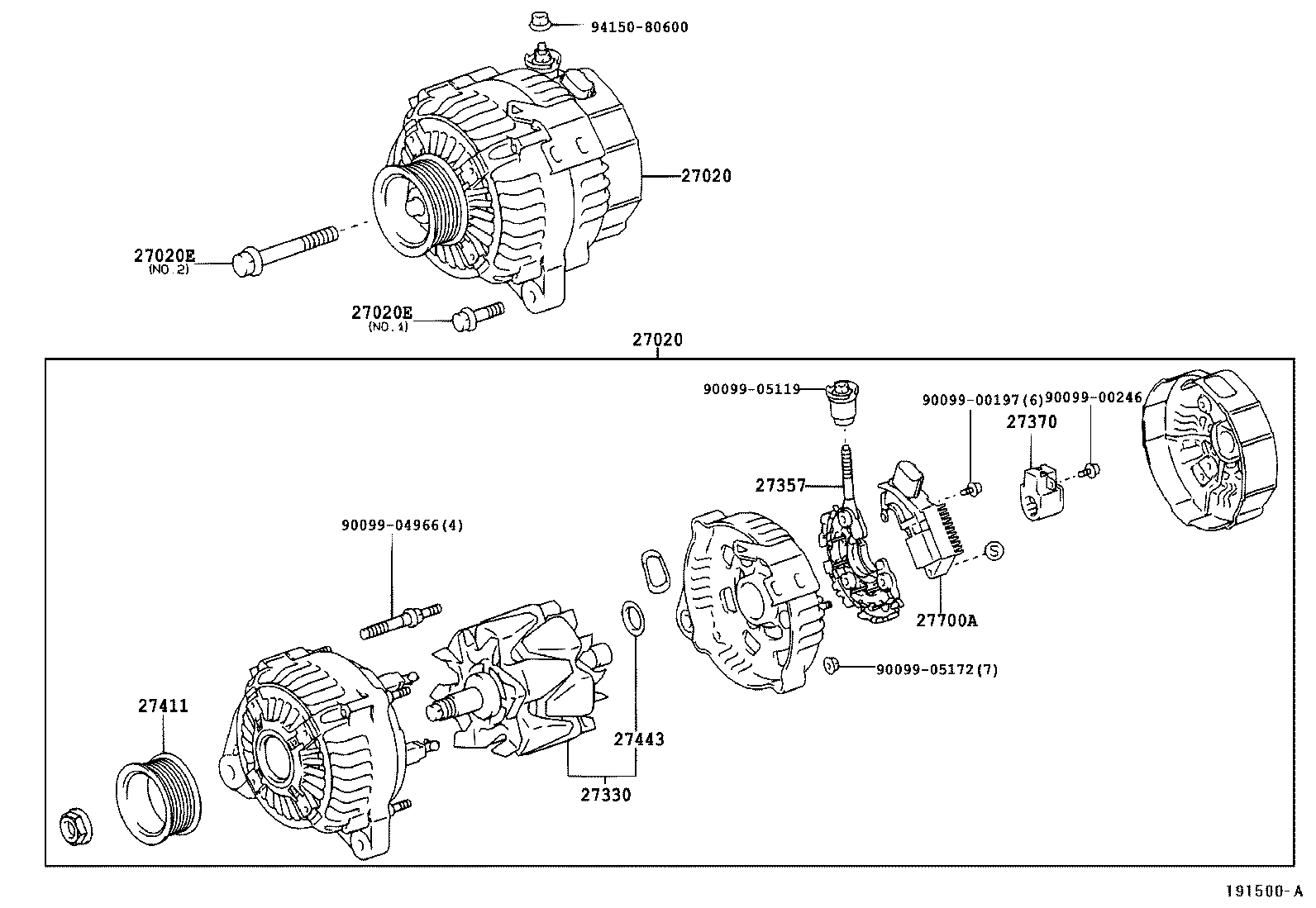  CAMRY |  ALTERNATOR