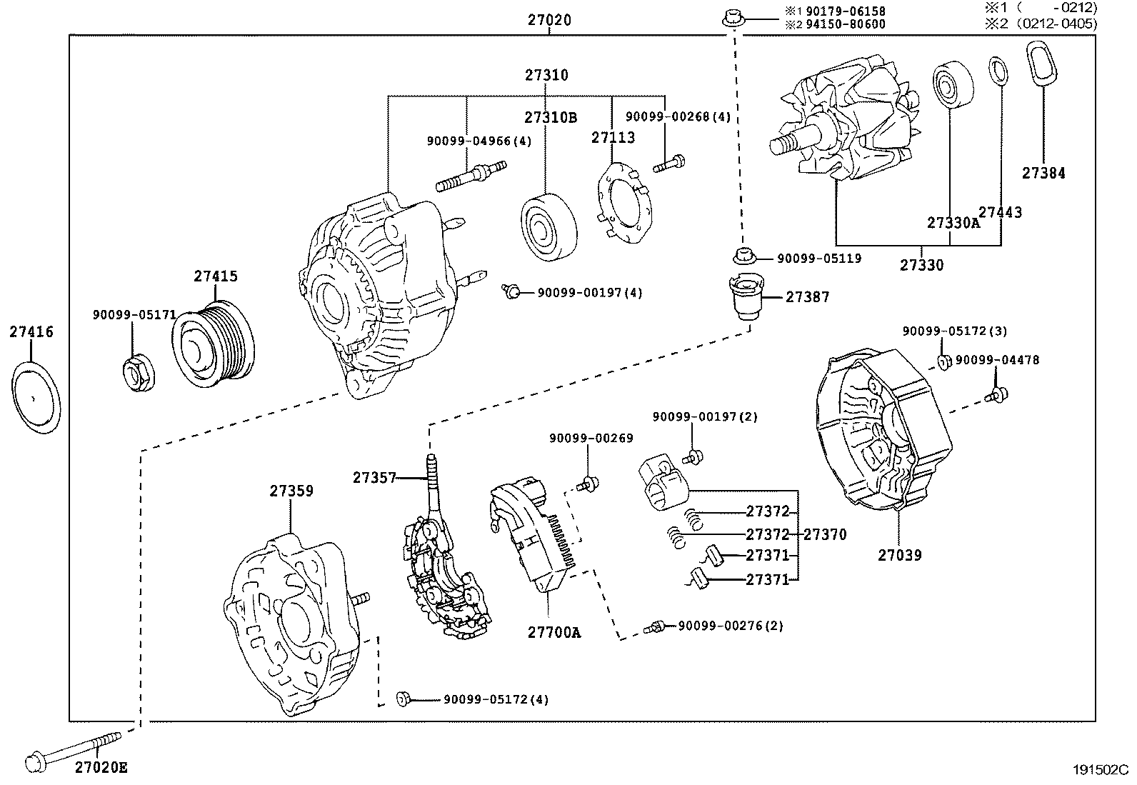  HIACE HIACE S B V |  ALTERNATOR