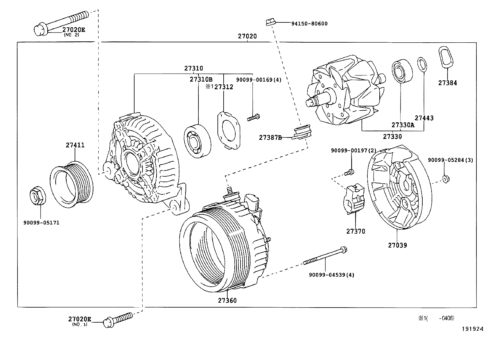  CAMRY |  ALTERNATOR