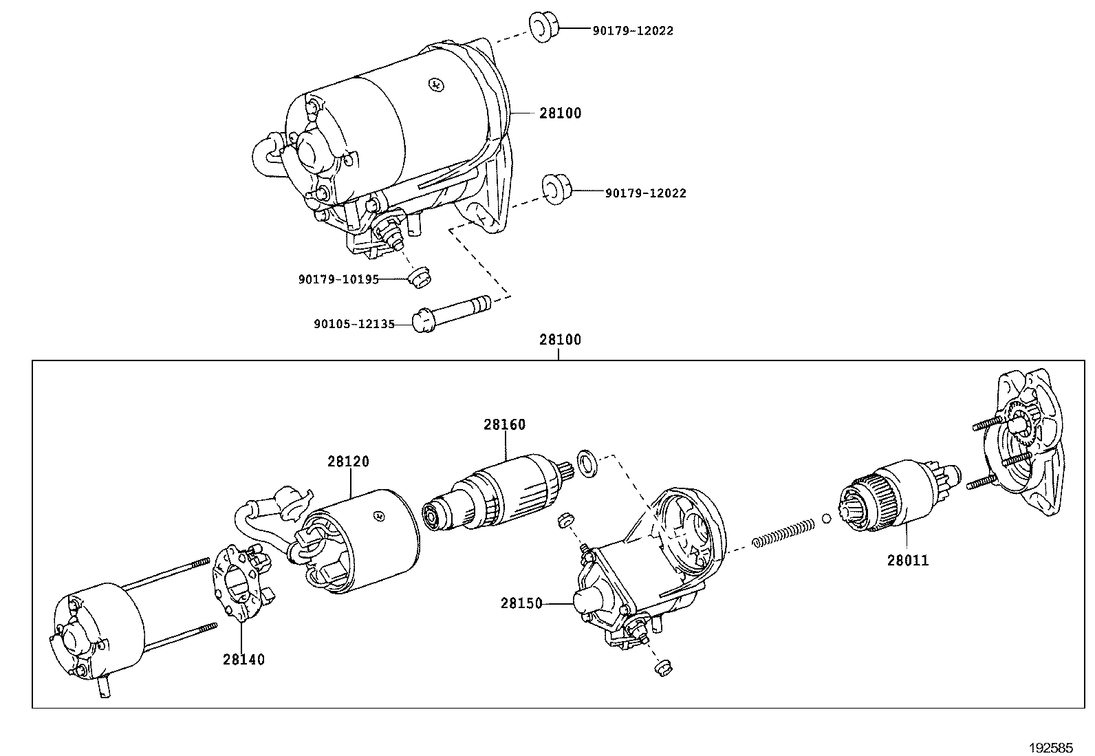  HIACE HIACE S B V |  STARTER