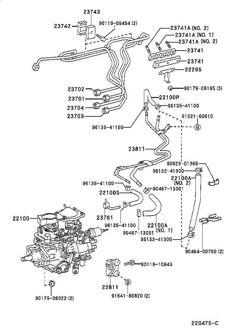  AVENSIS |  INJECTION PUMP ASSEMBLY