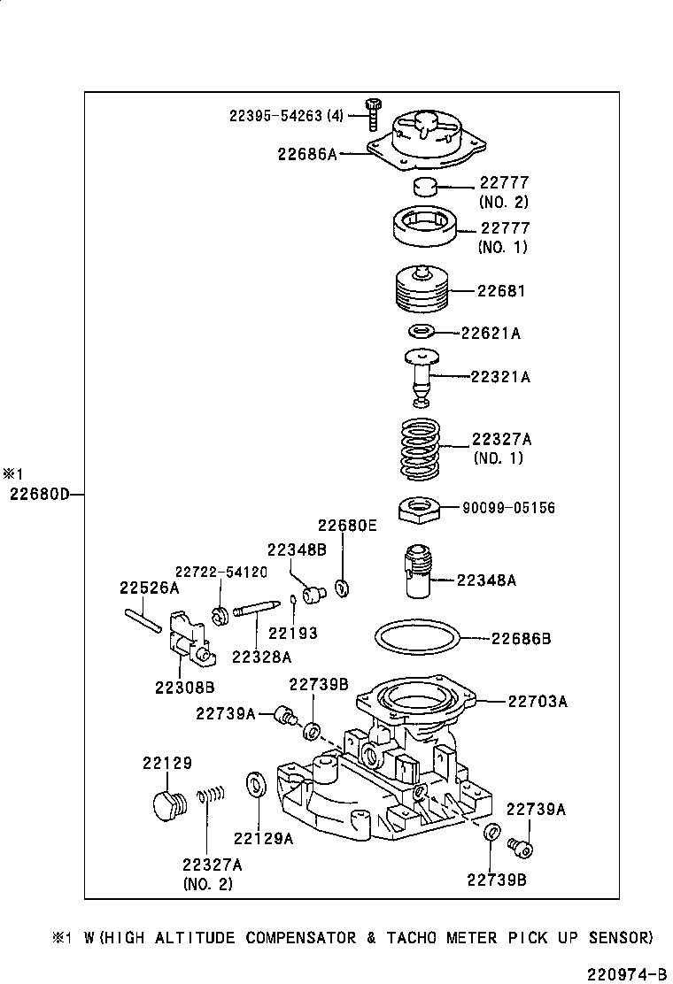  HIACE VAN COMUTER |  INJECTION PUMP BODY