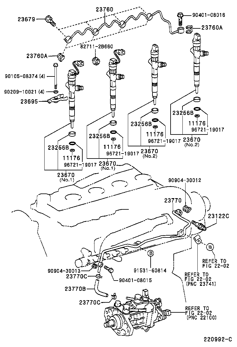  LAND CRUISER 90 |  INJECTION NOZZLE