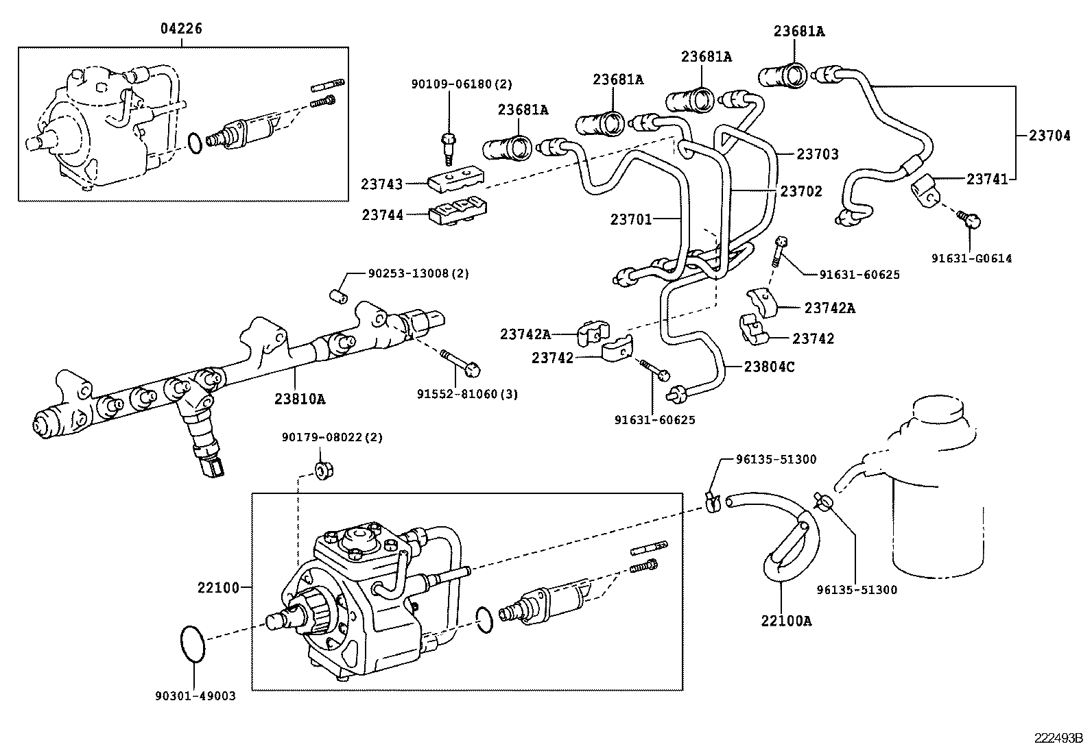  HIACE HIACE S B V |  INJECTION PUMP ASSEMBLY