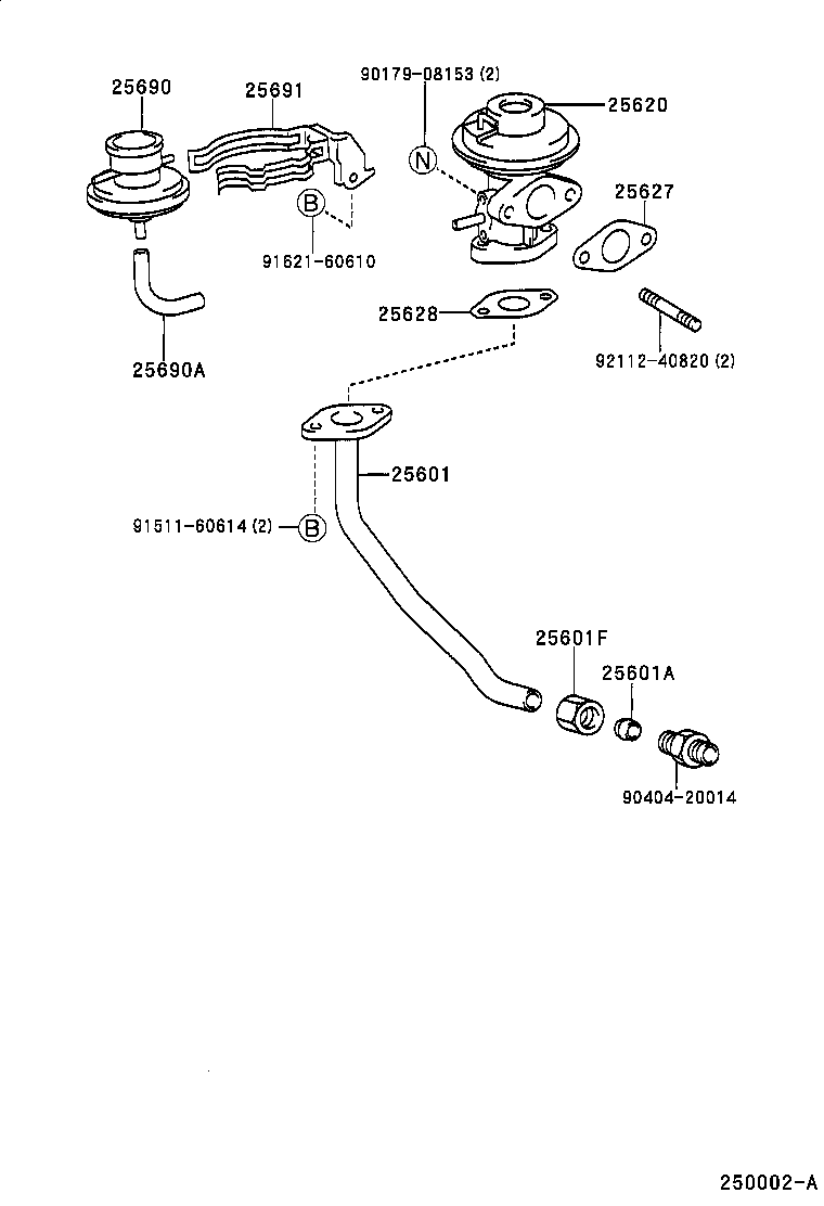  RAV4 |  EXHAUST GAS RECIRCULATION SYSTEM