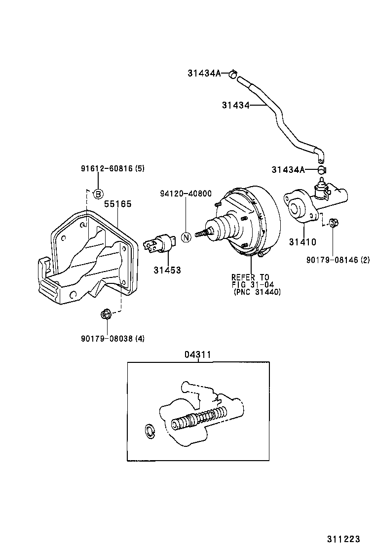  DYNA |  CLUTCH MASTER CYLINDER