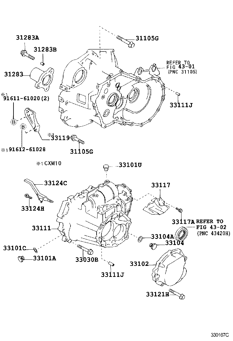  PICNIC |  CLUTCH HOUSING TRANSMISSION CASE MTM