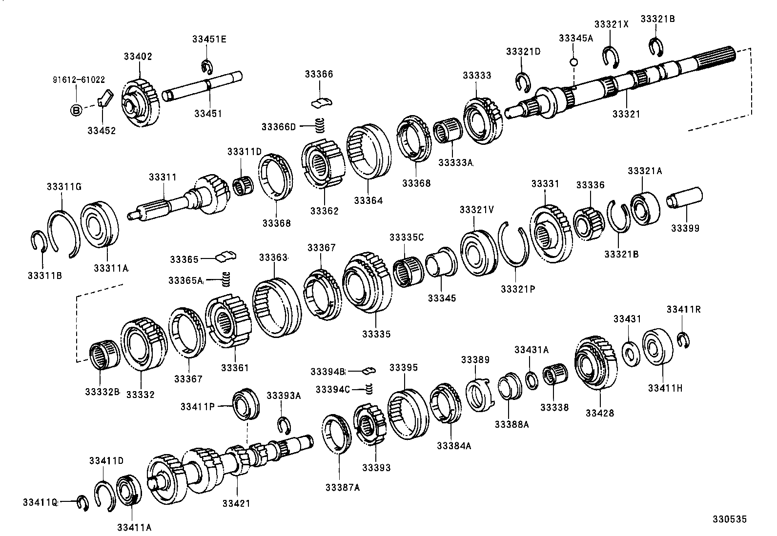  HILUX JPP |  TRANSMISSION GEAR MTM
