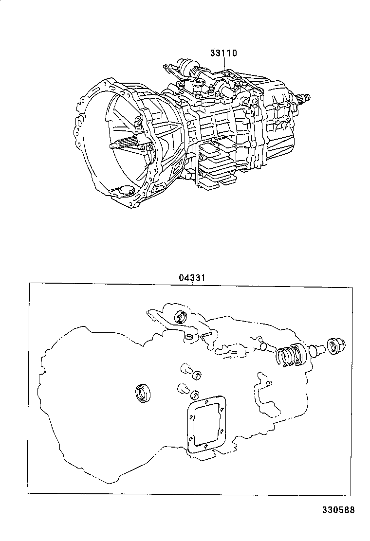  DYNA200 |  TRANSAXLE OR TRANSMISSION ASSY GASKET KIT MTM