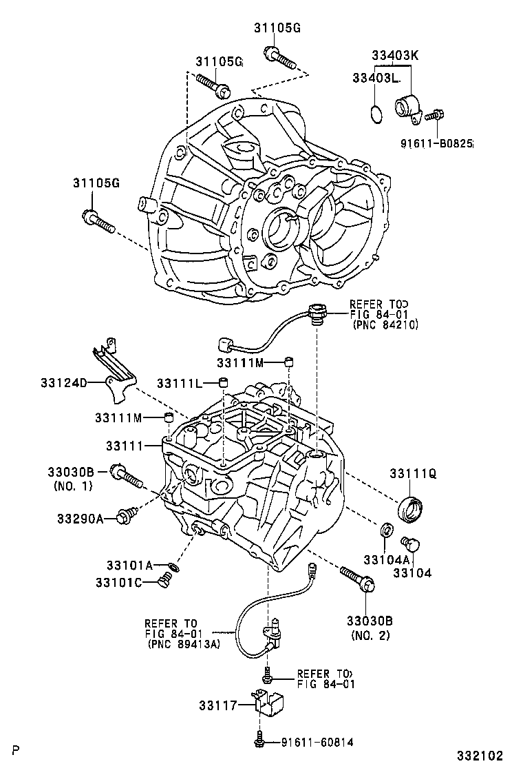  YARIS FRP |  CLUTCH HOUSING TRANSMISSION CASE MTM