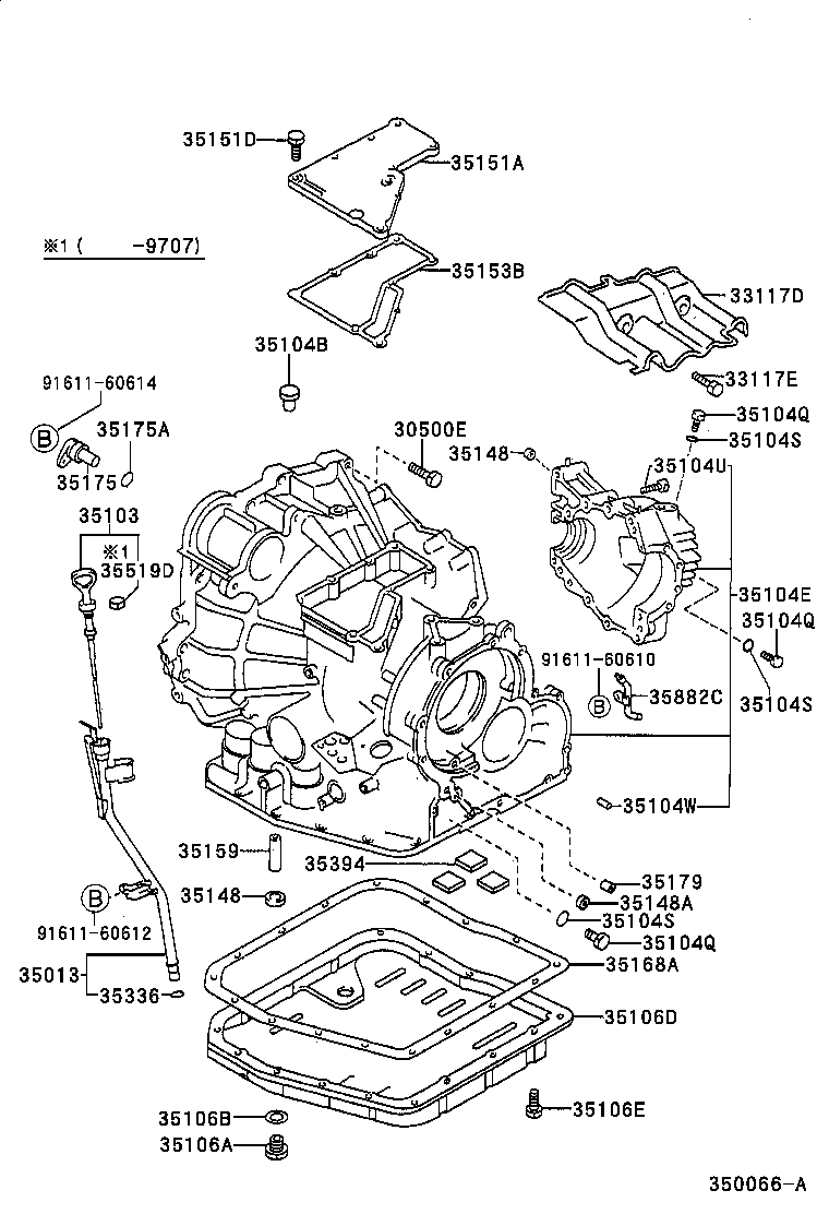  CAMRY JPP |  TRANSMISSION CASE OIL PAN ATM
