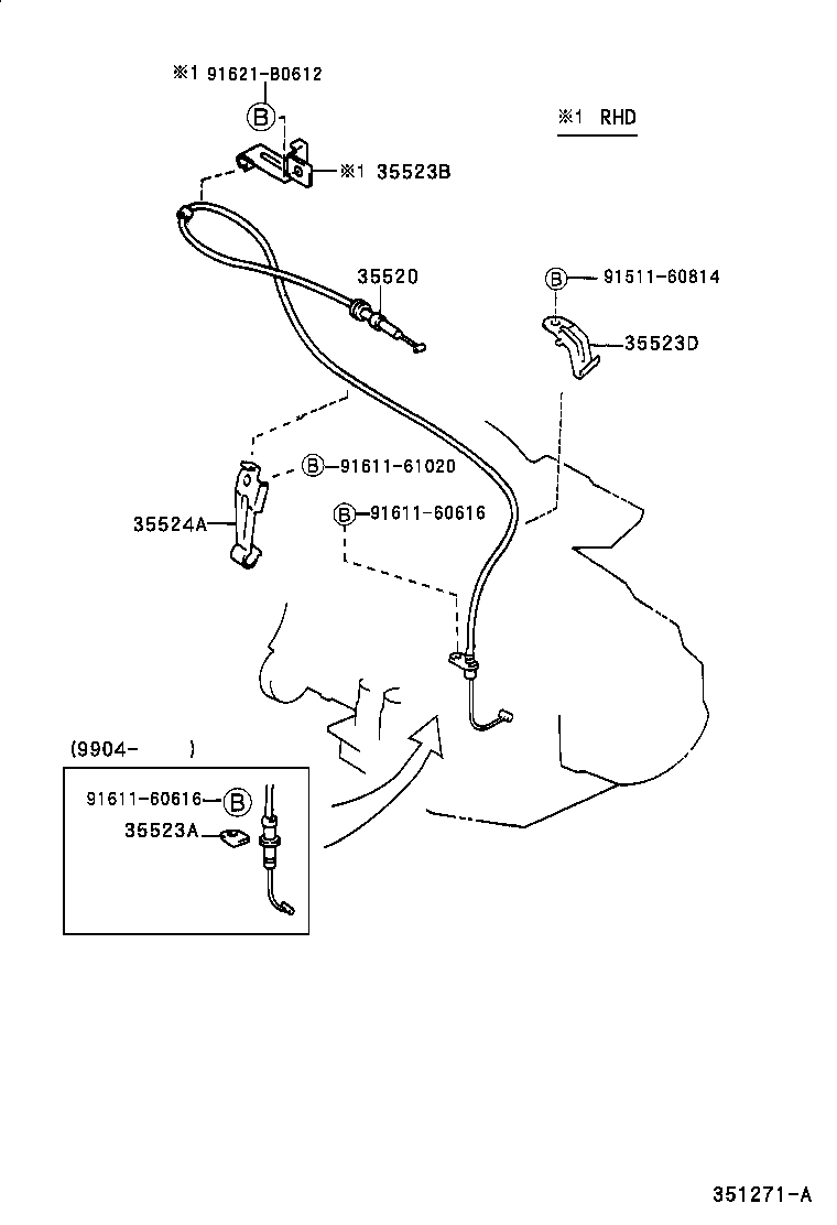  PICNIC |  THROTTLE LINK VALVE LEVER ATM