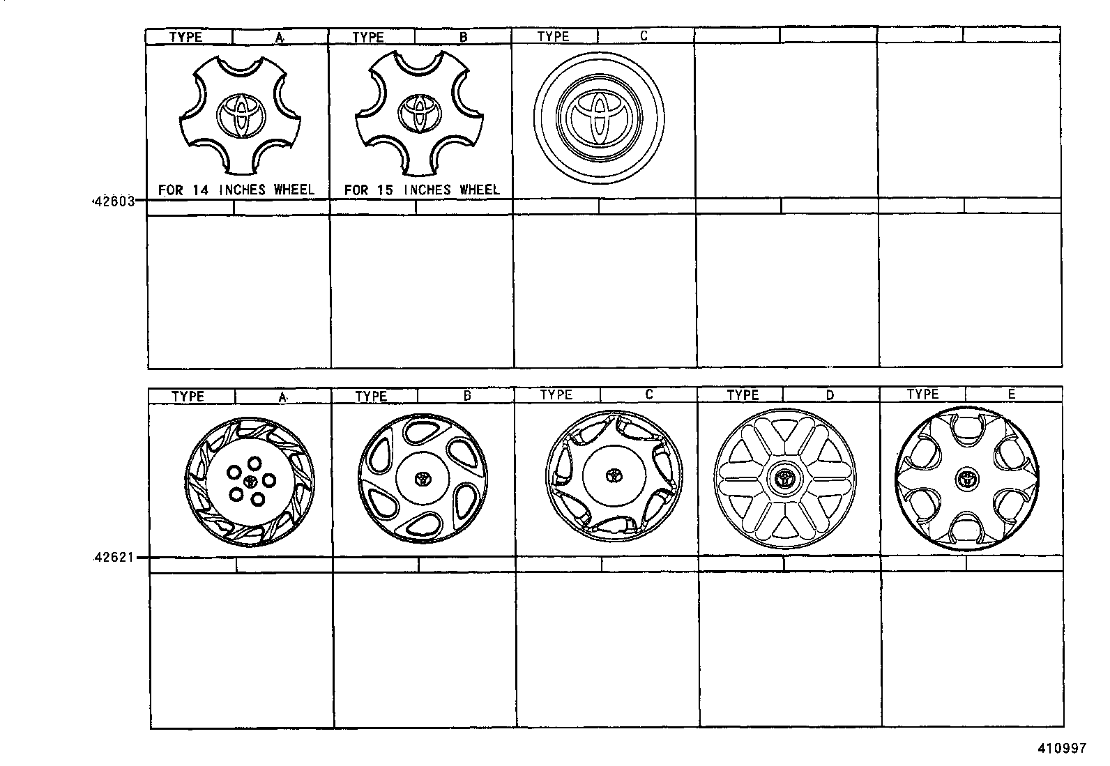  CAMRY JPP |  DISC WHEEL WHEEL CAP