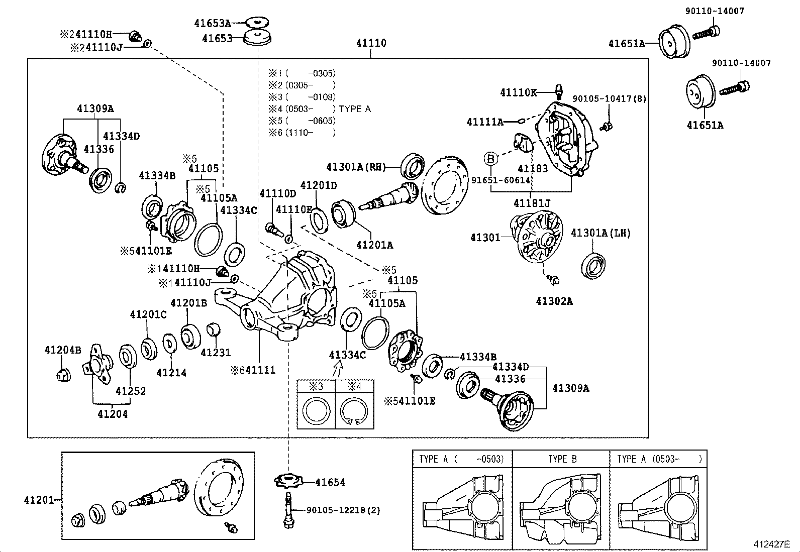  CENTURY |  REAR AXLE HOUSING DIFFERENTIAL