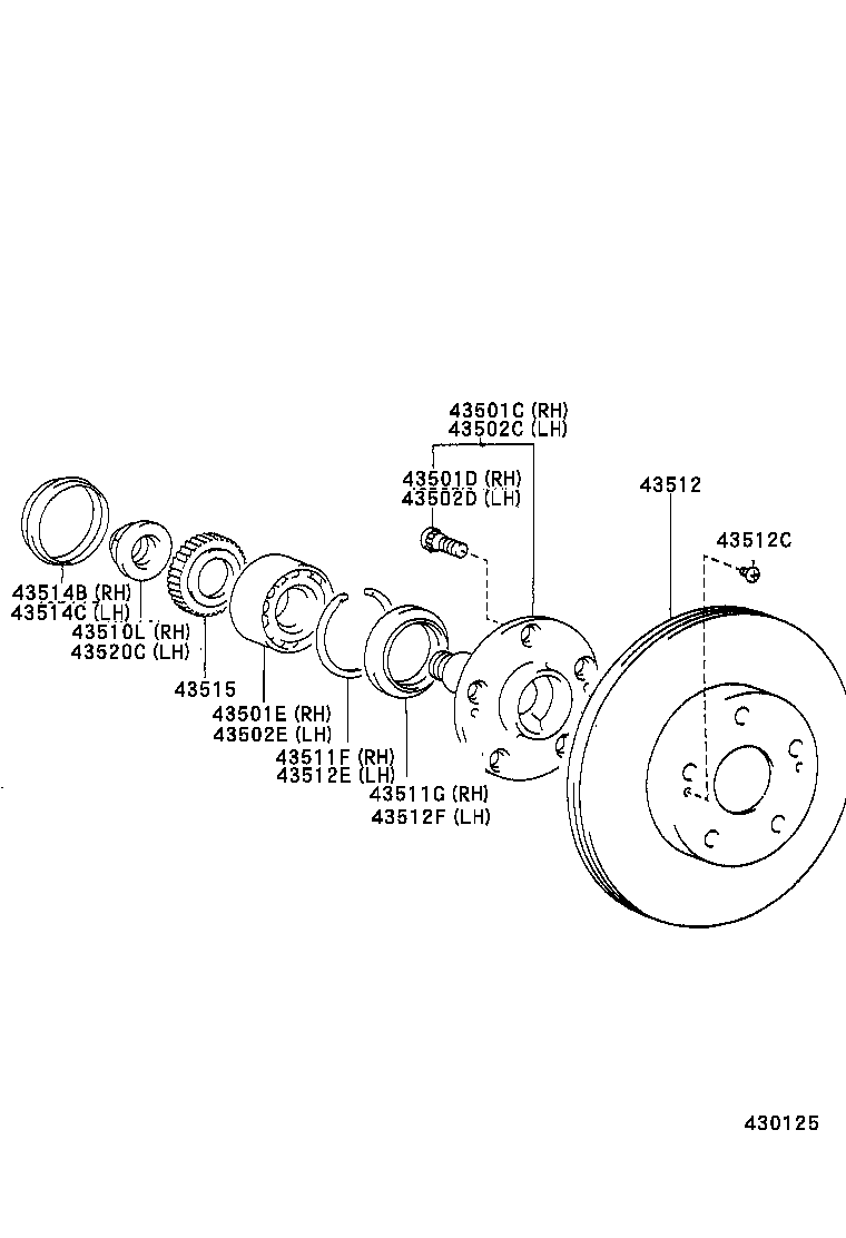  CENTURY |  FRONT AXLE HUB