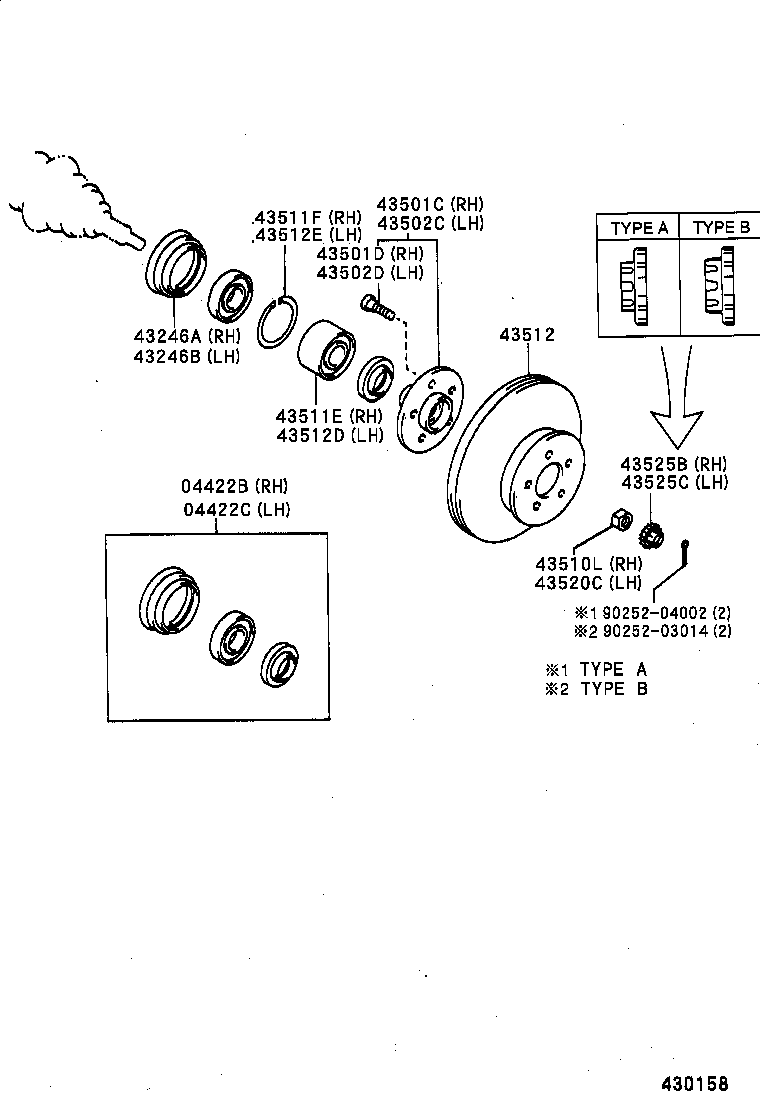  RAV4 |  FRONT AXLE HUB