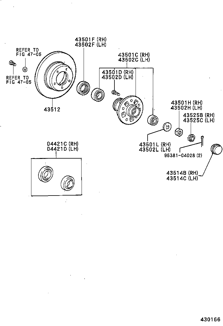  HILUX VWP |  FRONT AXLE HUB