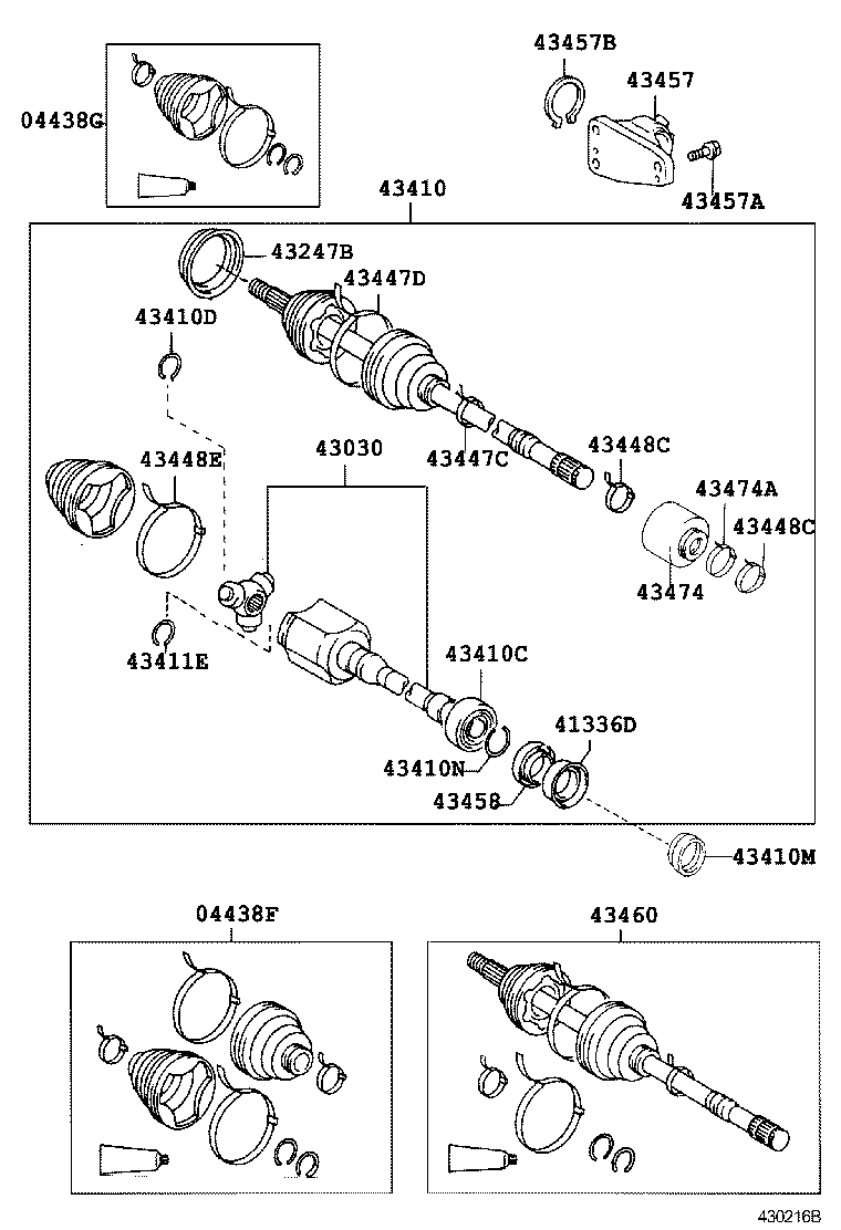  PICNIC |  FRONT DRIVE SHAFT