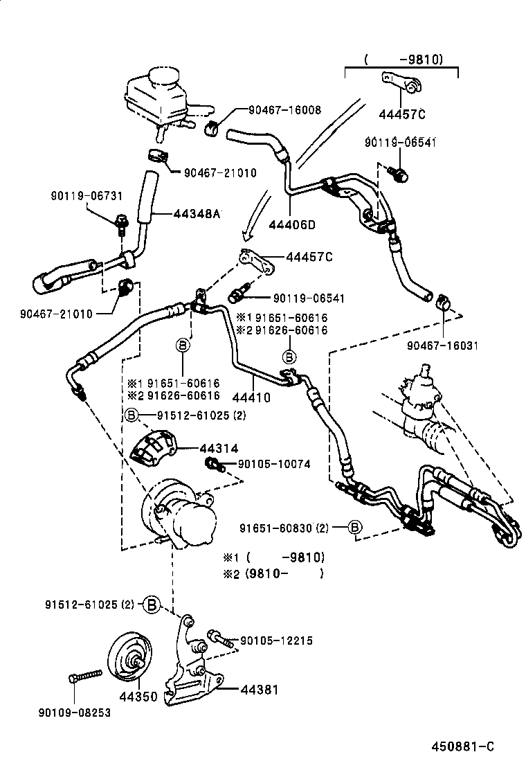  PICNIC |  POWER STEERING TUBE