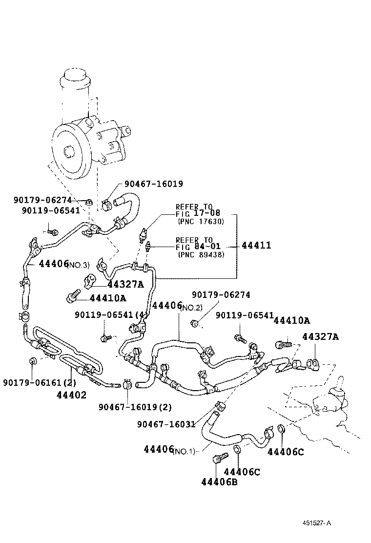  CENTURY |  POWER STEERING TUBE
