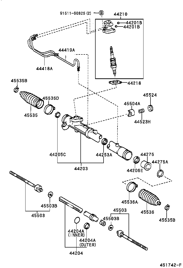  YARIS JPP |  FRONT STEERING GEAR LINK