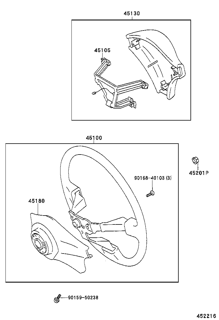  YARIS ECHO VERSO |  STEERING WHEEL