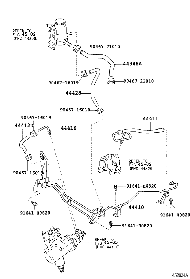  HILUX |  POWER STEERING TUBE