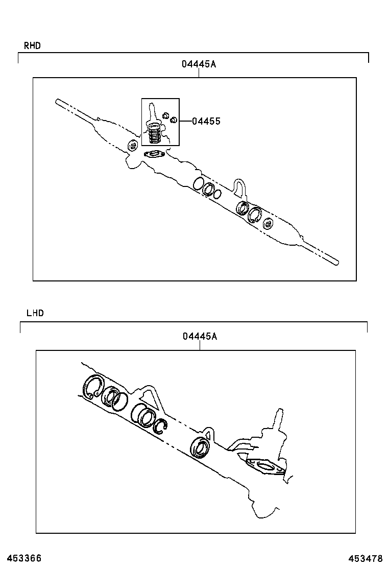  YARIS JPP |  FRONT STEERING GEAR LINK