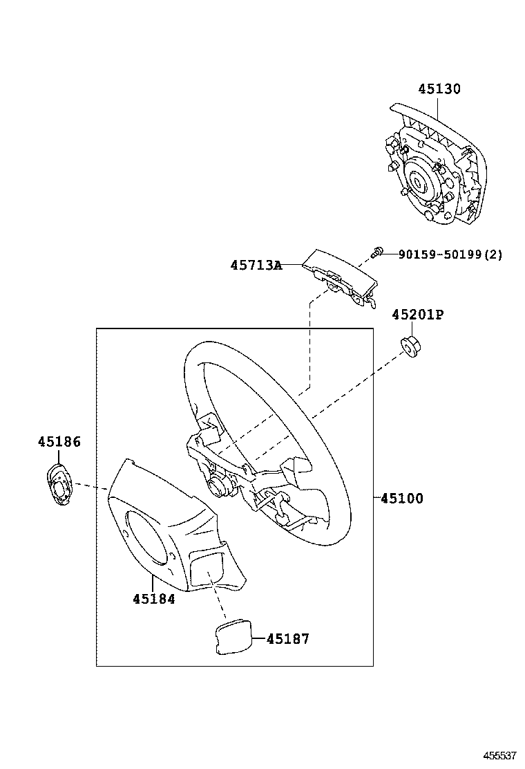  PRIUS PLUG IN HBD |  STEERING WHEEL