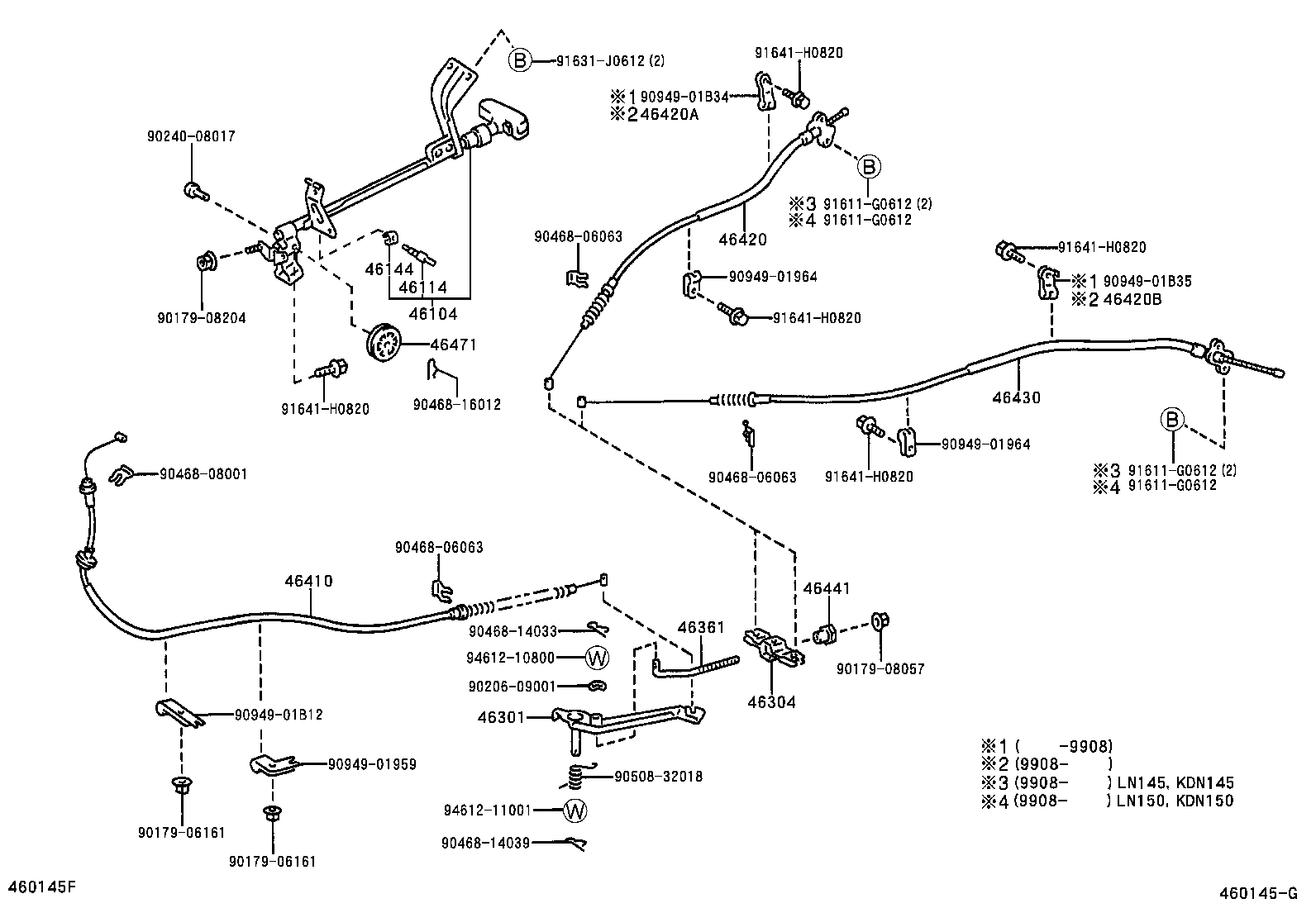  HILUX |  PARKING BRAKE CABLE