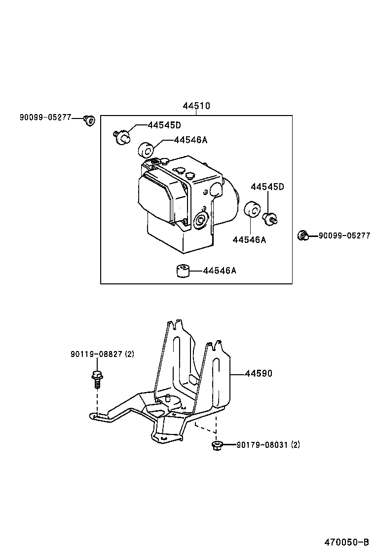  CAMRY JPP |  BRAKE TUBE CLAMP