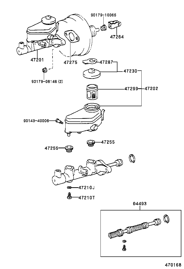  RAV4 |  BRAKE MASTER CYLINDER