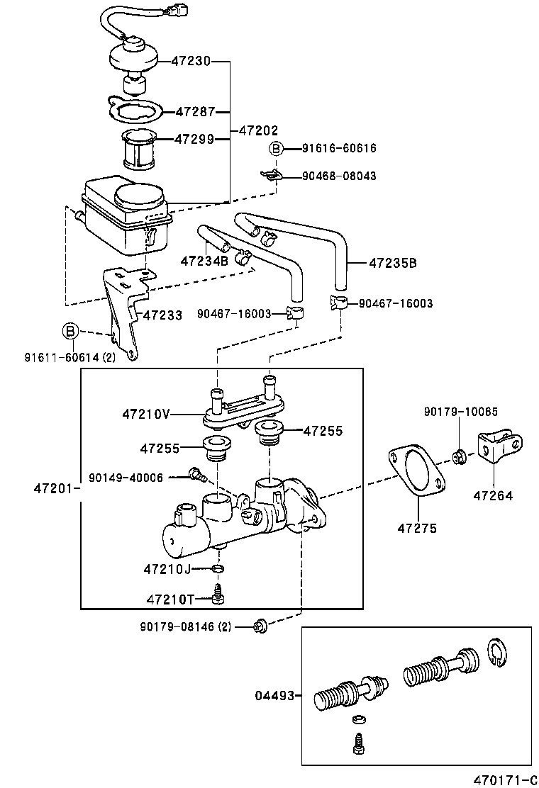  PICNIC |  BRAKE MASTER CYLINDER