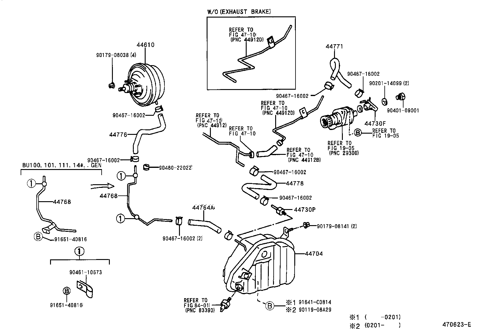  DYNA200 |  BRAKE BOOSTER VACUUM TUBE