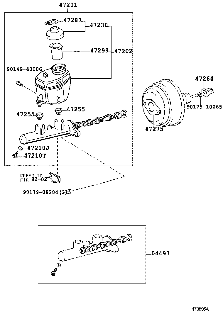  HILUX |  BRAKE MASTER CYLINDER