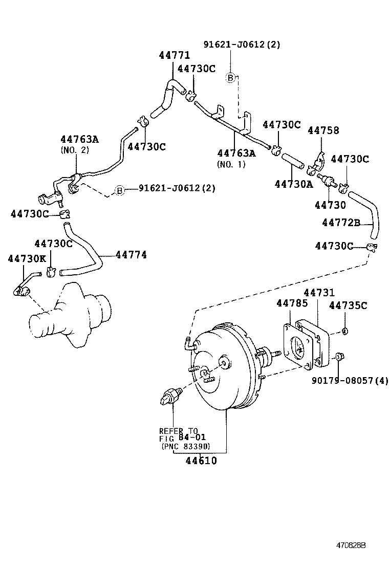  HILUX |  BRAKE BOOSTER VACUUM TUBE