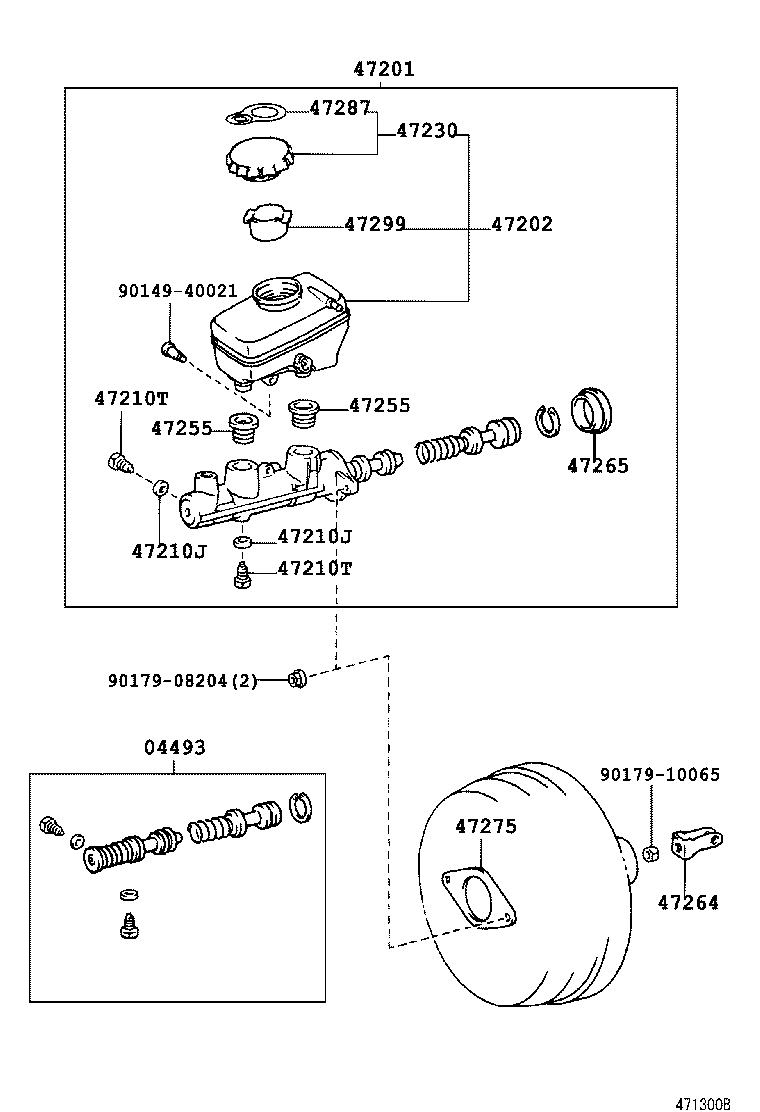  CENTURY |  BRAKE MASTER CYLINDER