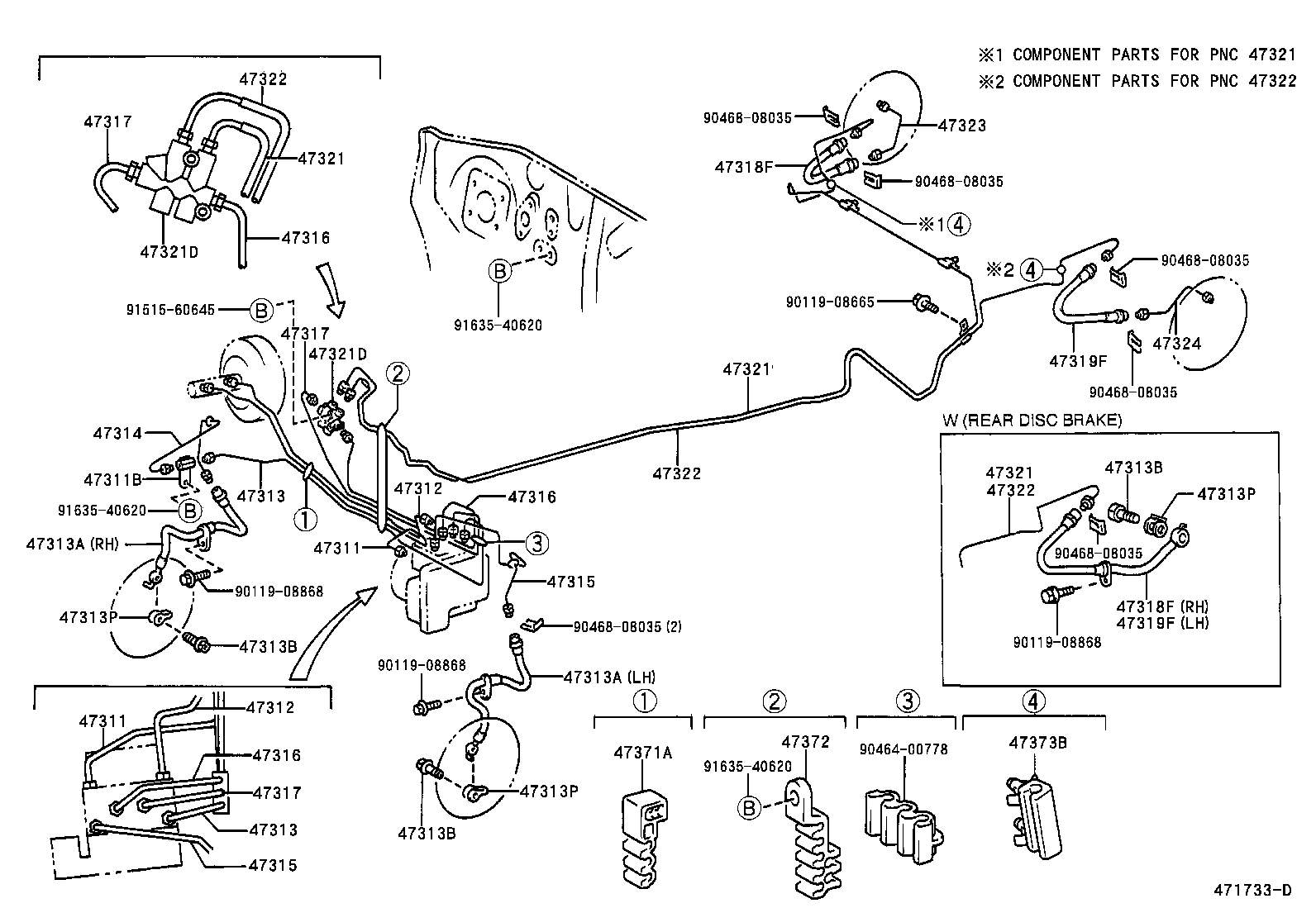  YARIS JPP |  BRAKE TUBE CLAMP
