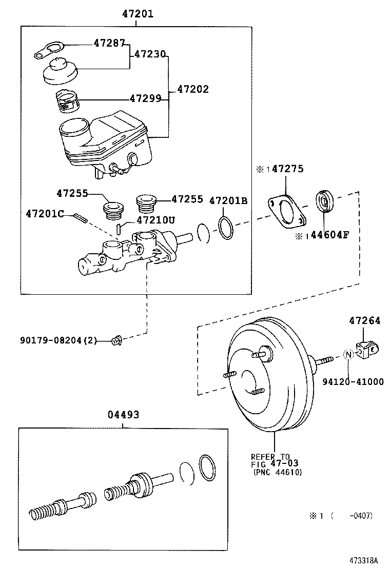  YARIS JPP |  BRAKE MASTER CYLINDER