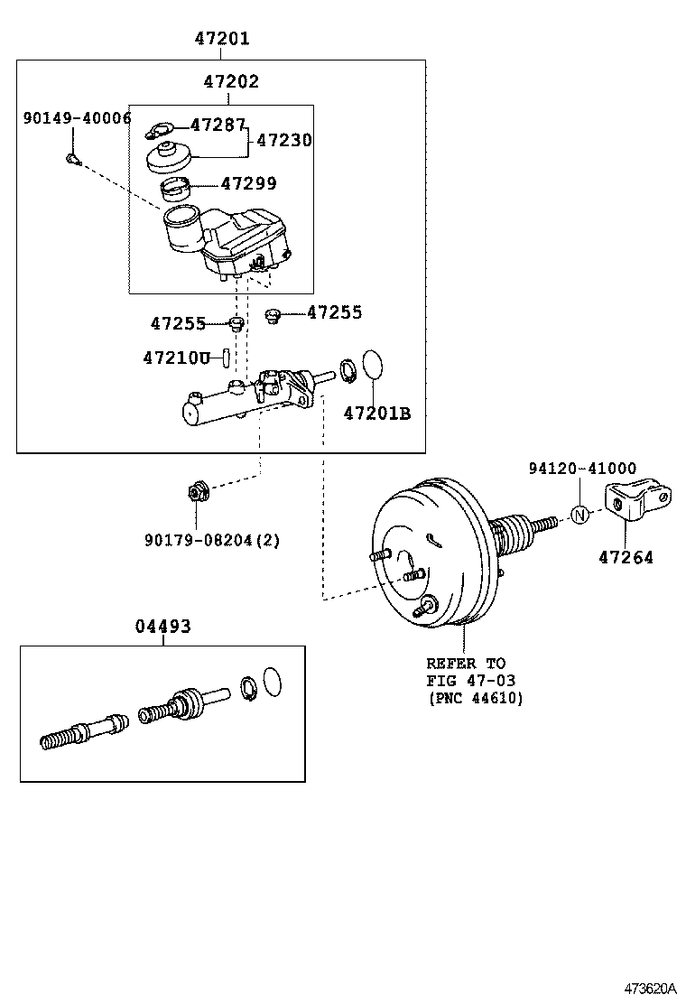  RAV4 |  BRAKE MASTER CYLINDER