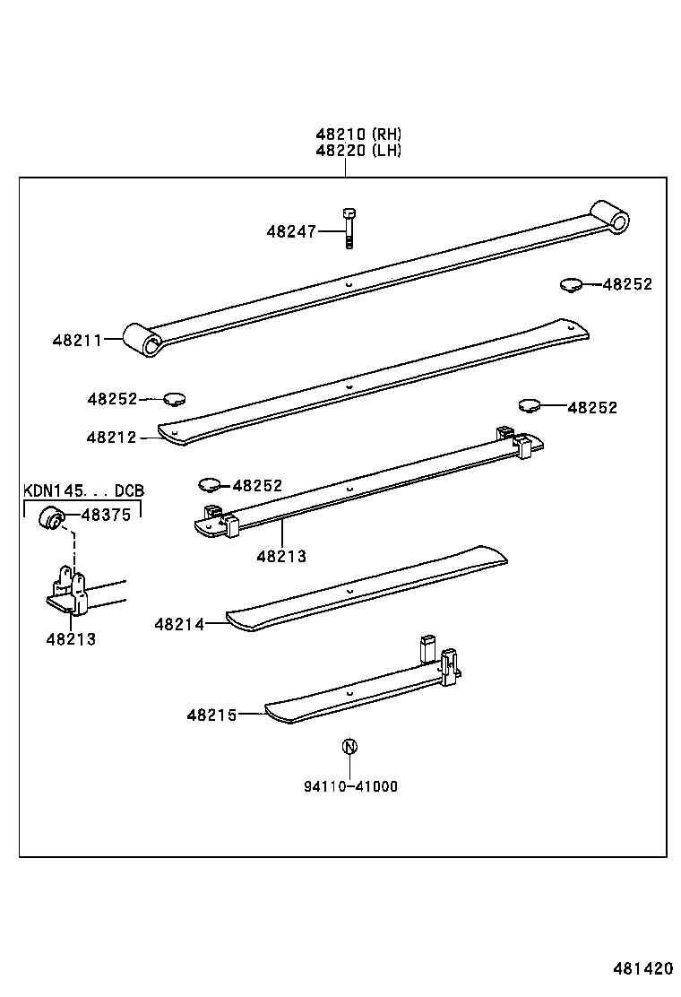  HILUX |  REAR SPRING SHOCK ABSORBER