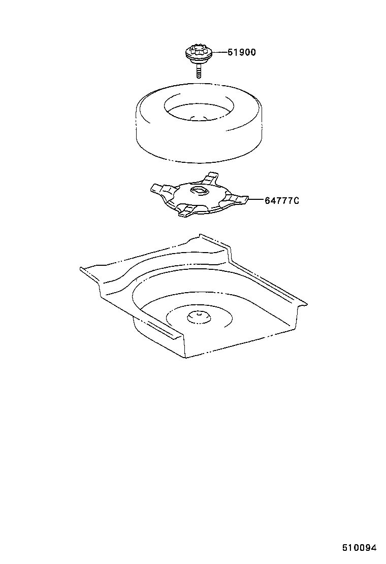  CENTURY |  SPARE WHEEL CARRIER