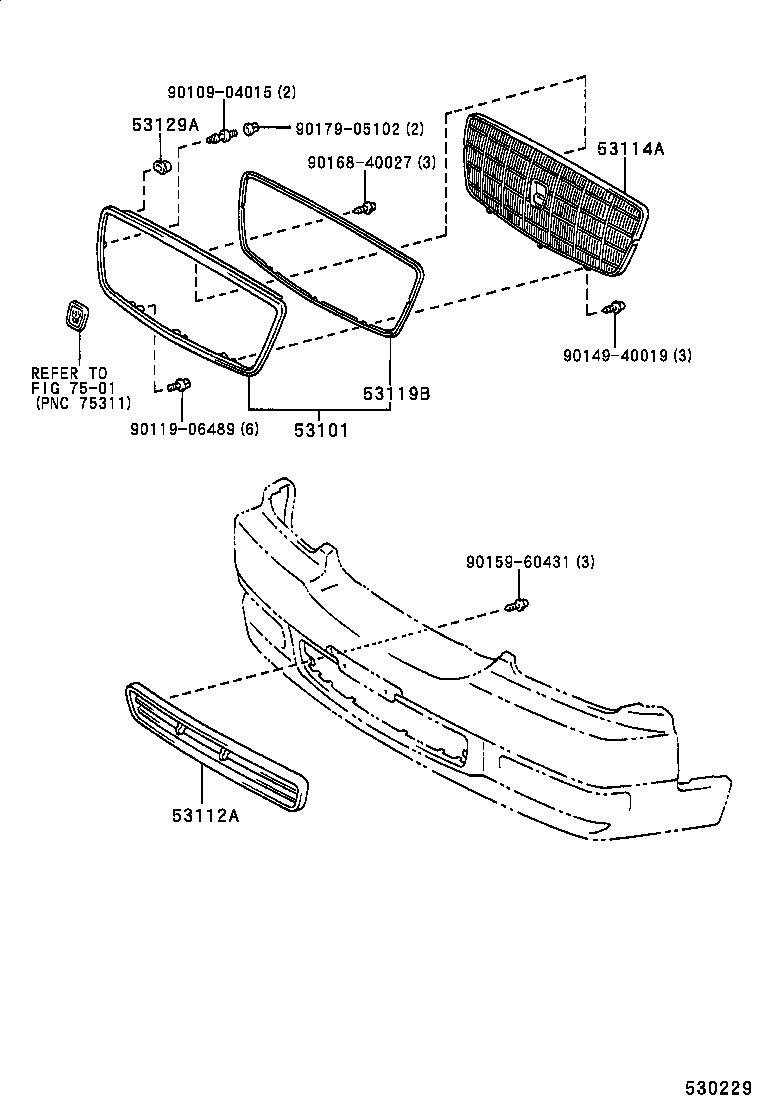  CENTURY |  RADIATOR GRILLE